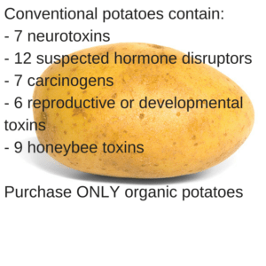 conventional potatoes