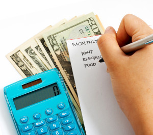 Making The Monthly Calculation For Household Expenses