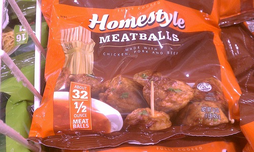 nasty food of the week-meatballs