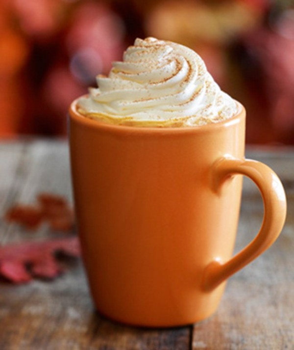 clean pumpkin spice latte