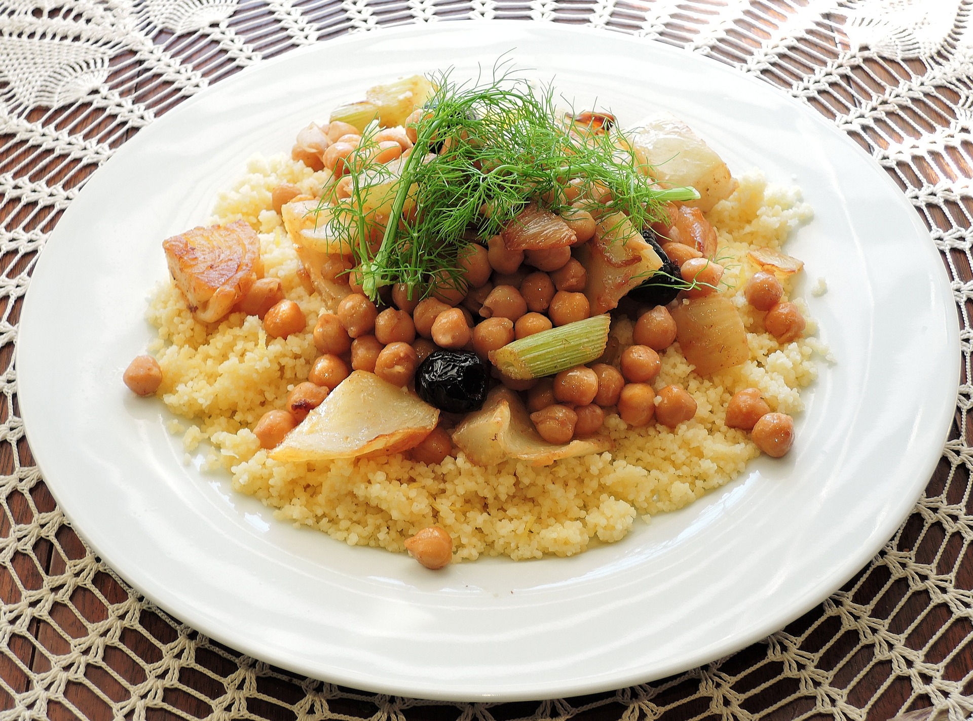 Couscous with chickpeas